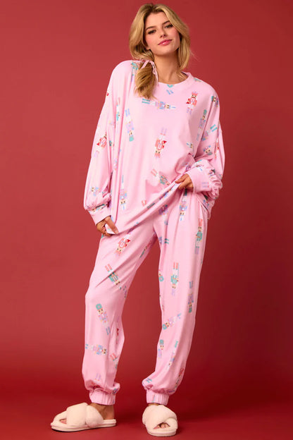 Holiday Wreath Pajama Set