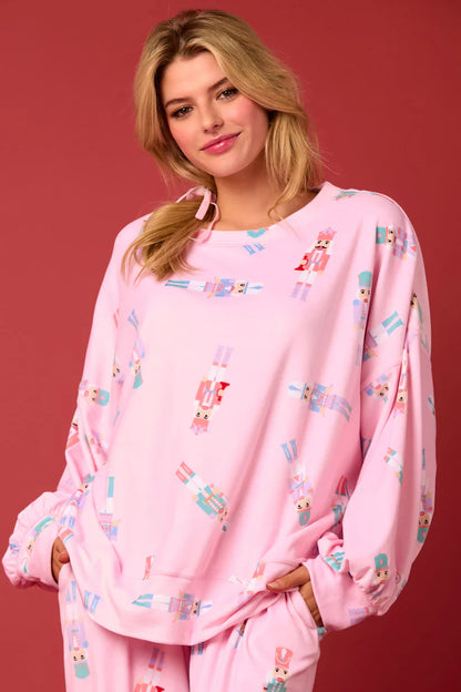 Holiday Wreath Pajama Set