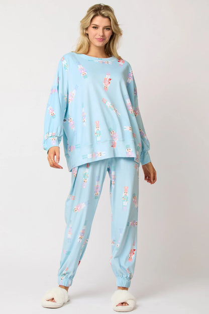 Holiday Wreath Pajama Set