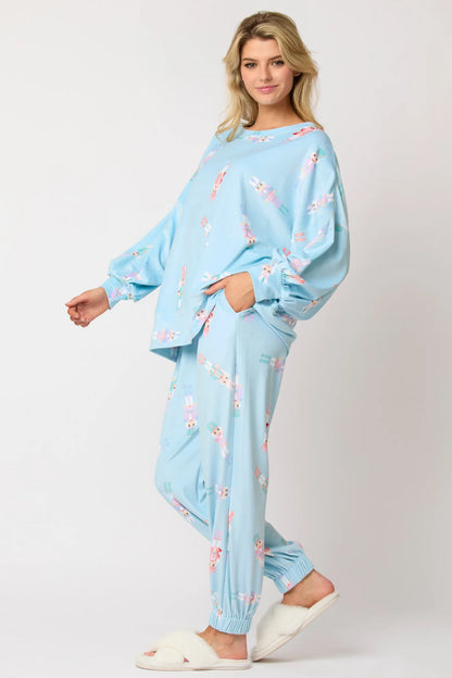 Holiday Wreath Pajama Set