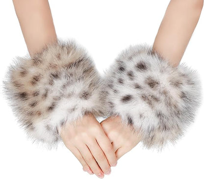 Faux Fur Wrist Cuffs